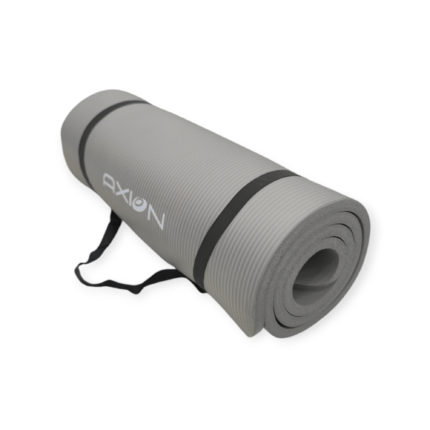 fitness yoga mat AXION 1.5CM dark grey