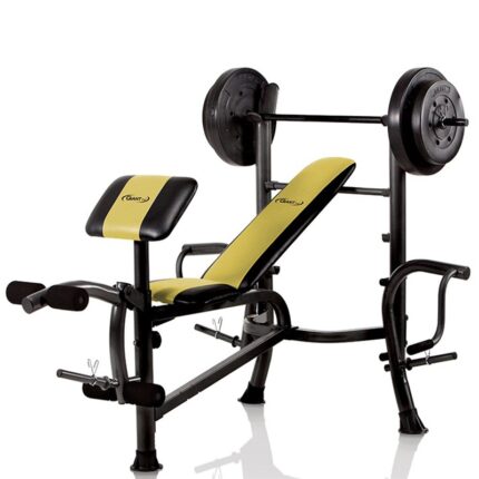 BANC DE MUSCULATION ET POIDS GIANT FIT GF102