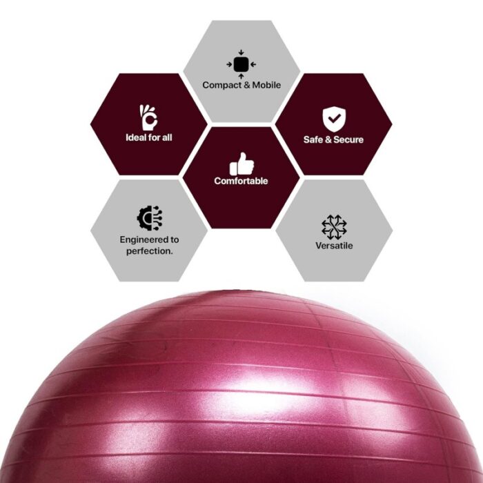 ballon de gym kettler 65cm