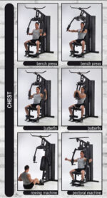 press musculation home gym ULTRA 200 – Image 9