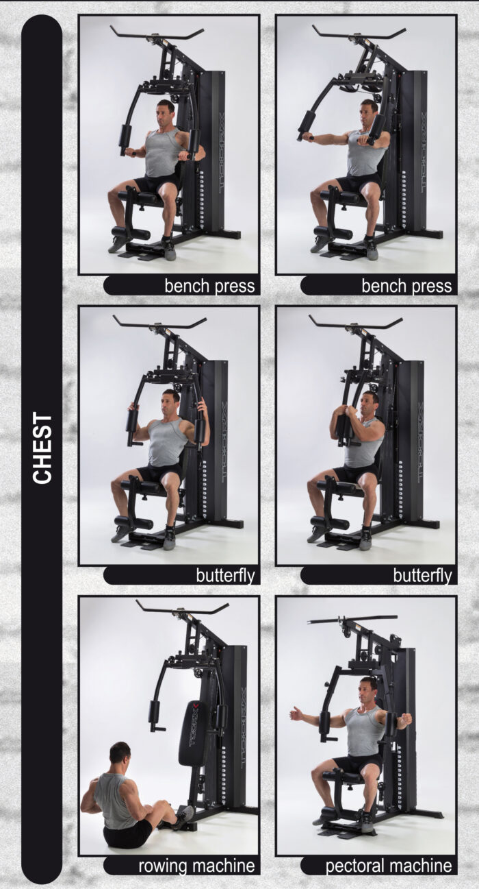 press musculation home gym ULTRA 200 – Image 9