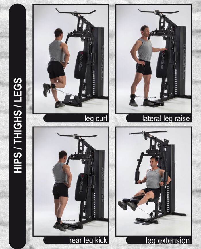 press musculation home gym ULTRA 200 – Image 12