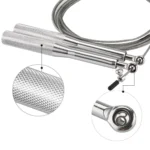 Corde à sauter en métal pour la boxe et le fitness – Image 4